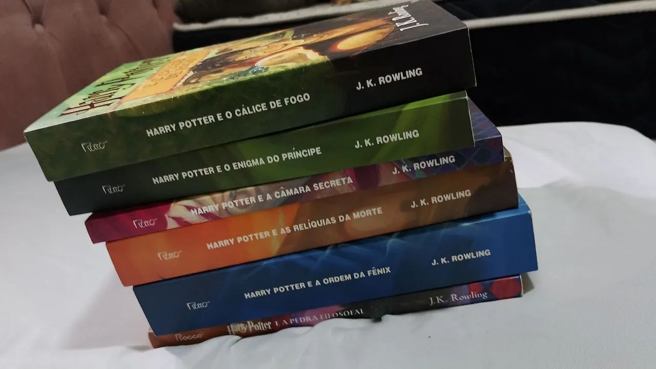 Pack de livros Harry Potter 