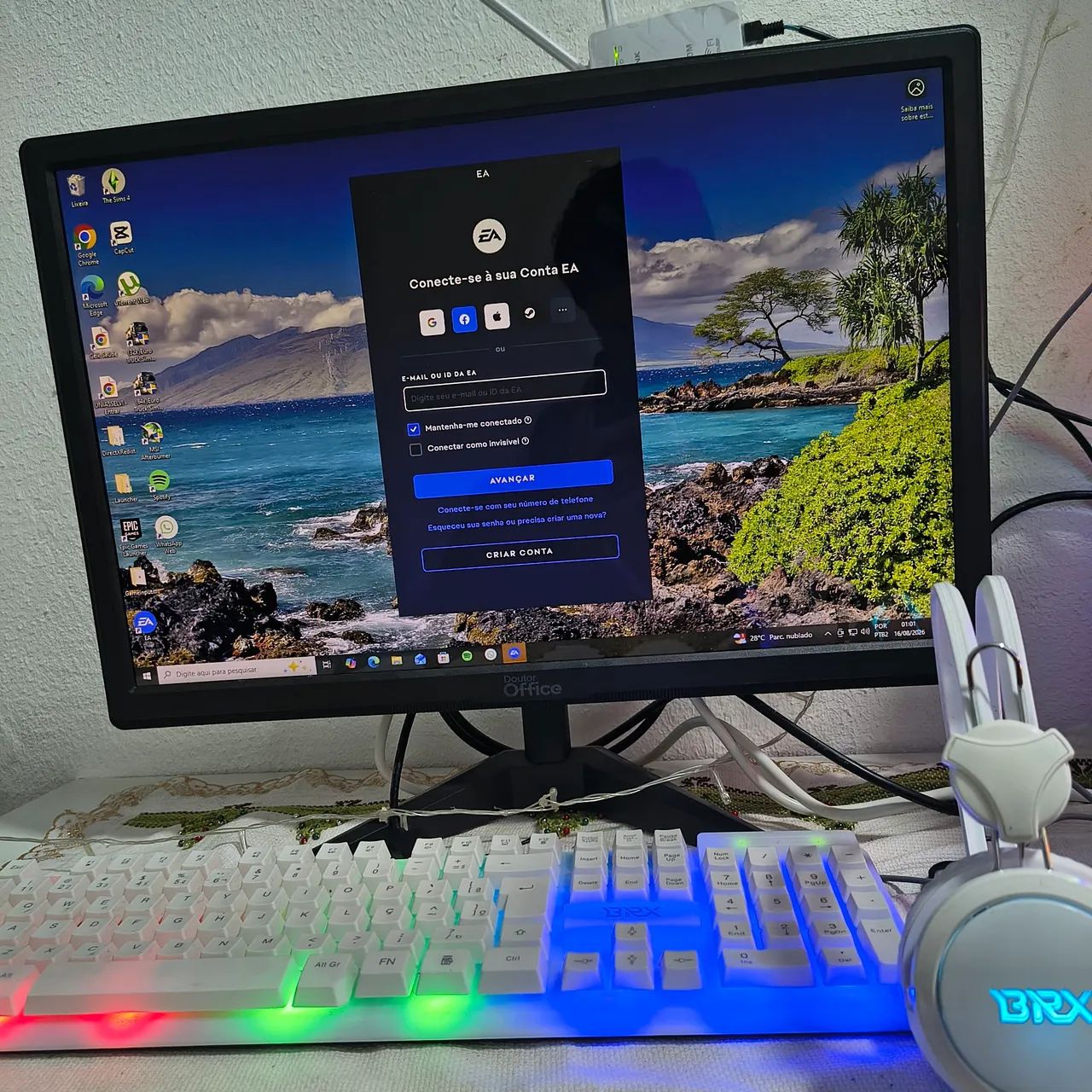 PC gamer completo  - Foto 4
