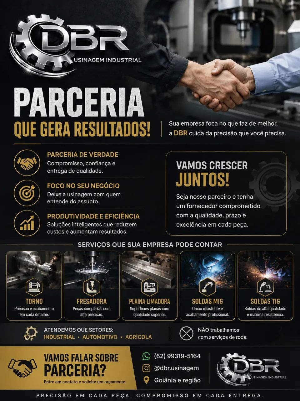 Serviço de usinagem 