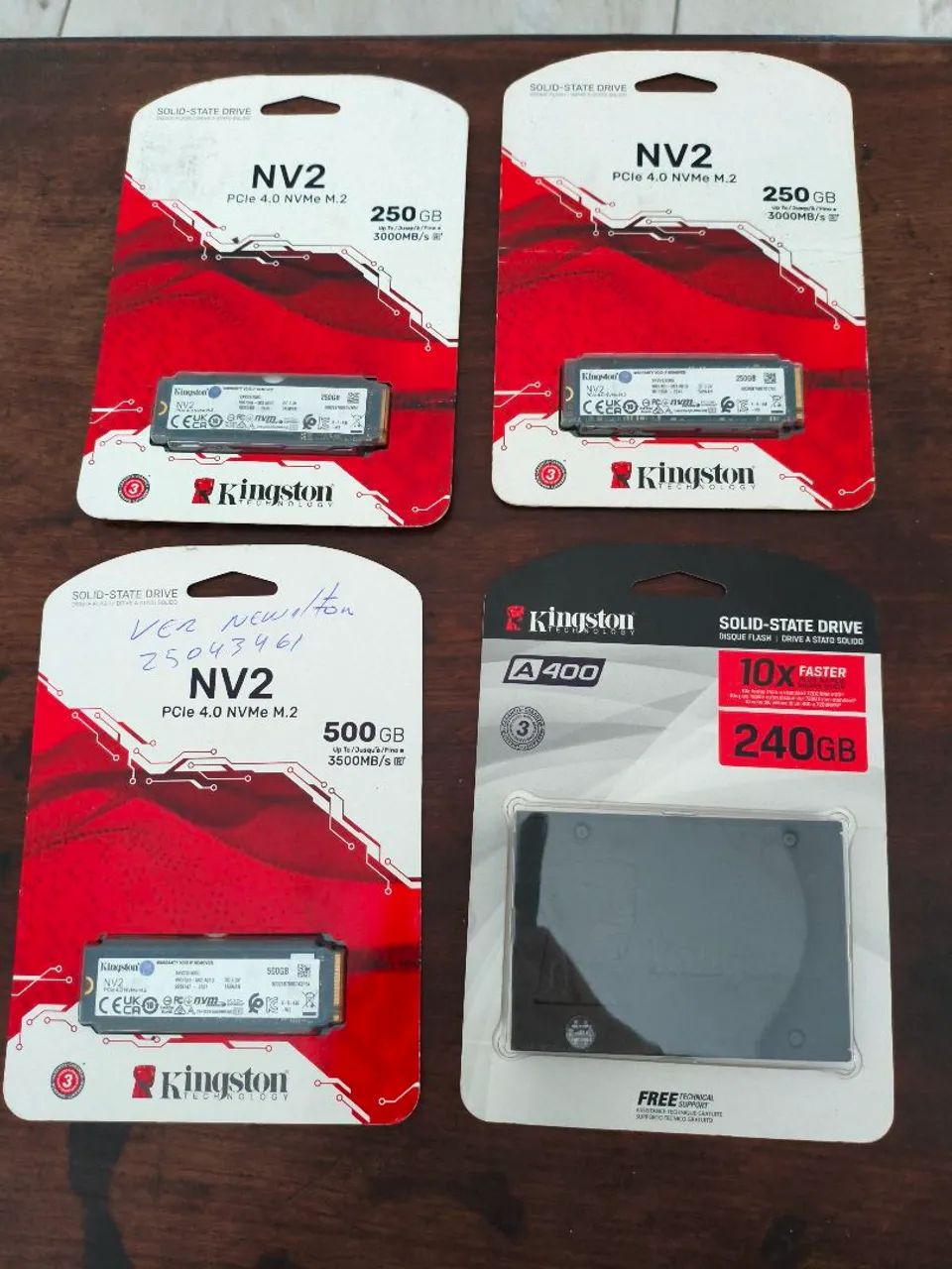 Ssd Kingston, Ssd NV2 Kingston 