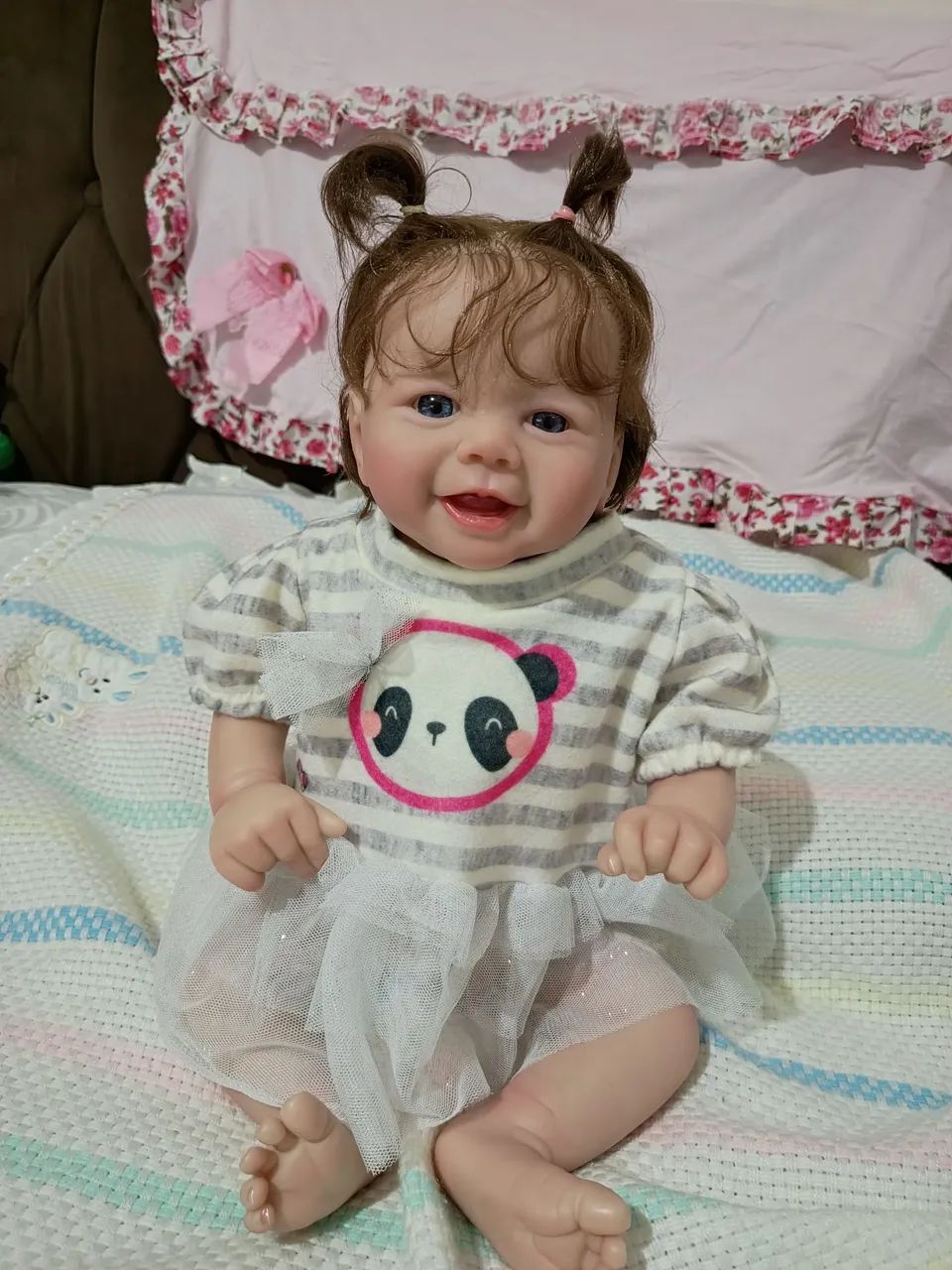 Bebê reborn 50 cm importado novo  - Foto 4