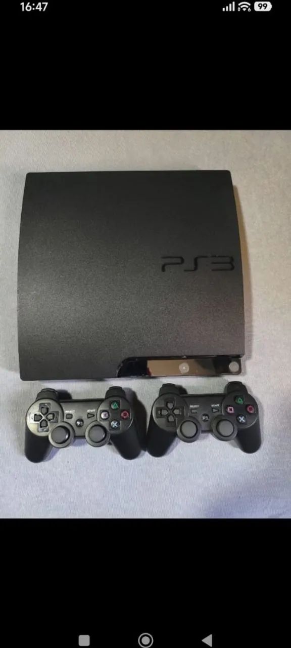 PS3 SLIM 1 TB desbloqueado 2 Controles