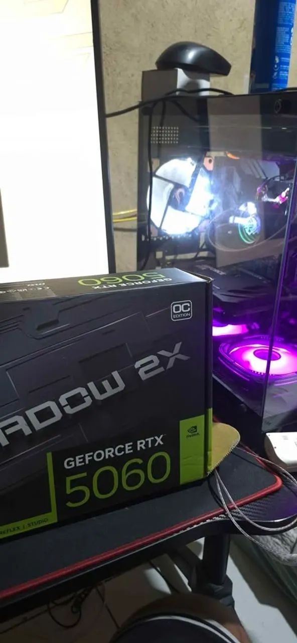 R5 5500x3d + RTX 5060 msi - Foto 2