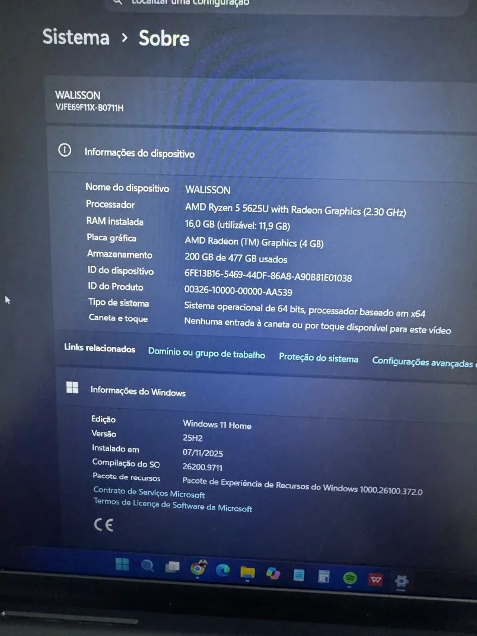Notebook Ryzen 5 - Foto 5