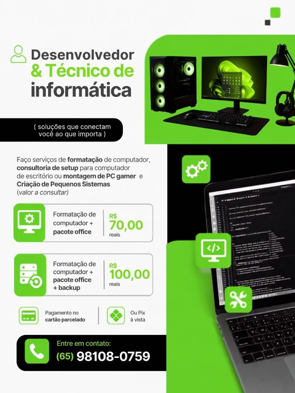Técnico de informática e programador