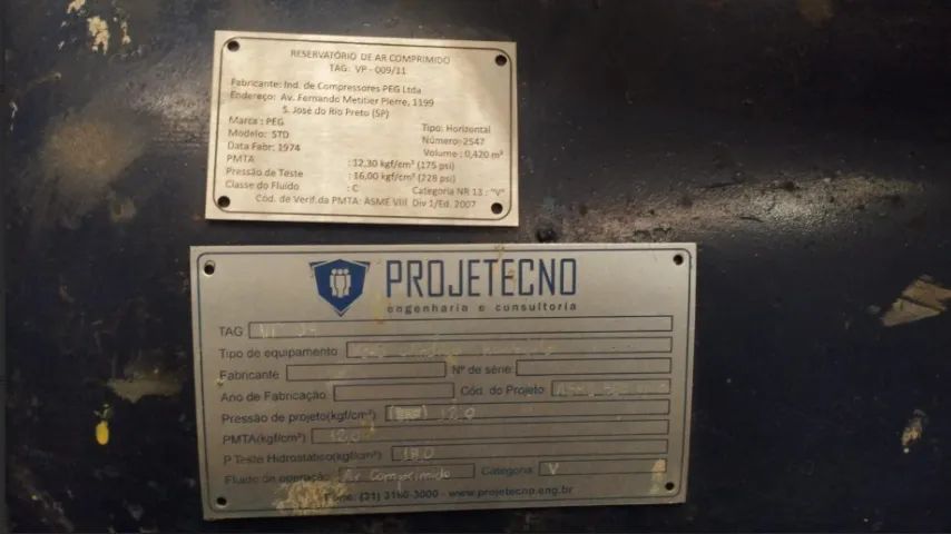COMPRESSOR DE PISTÃO 2HP - Foto 2