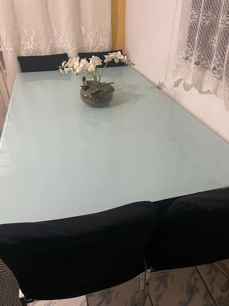 Mesa de vidro 