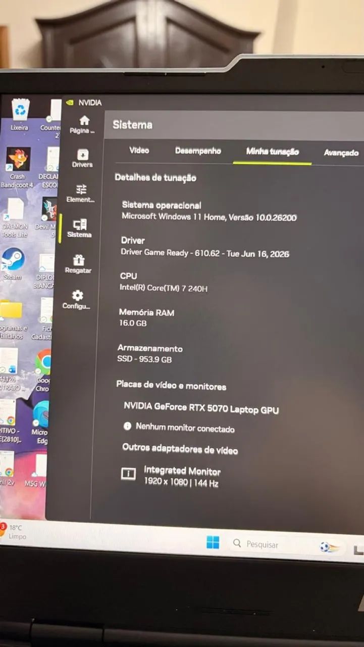 Notebook Msi Rtx 5070  - Foto 3