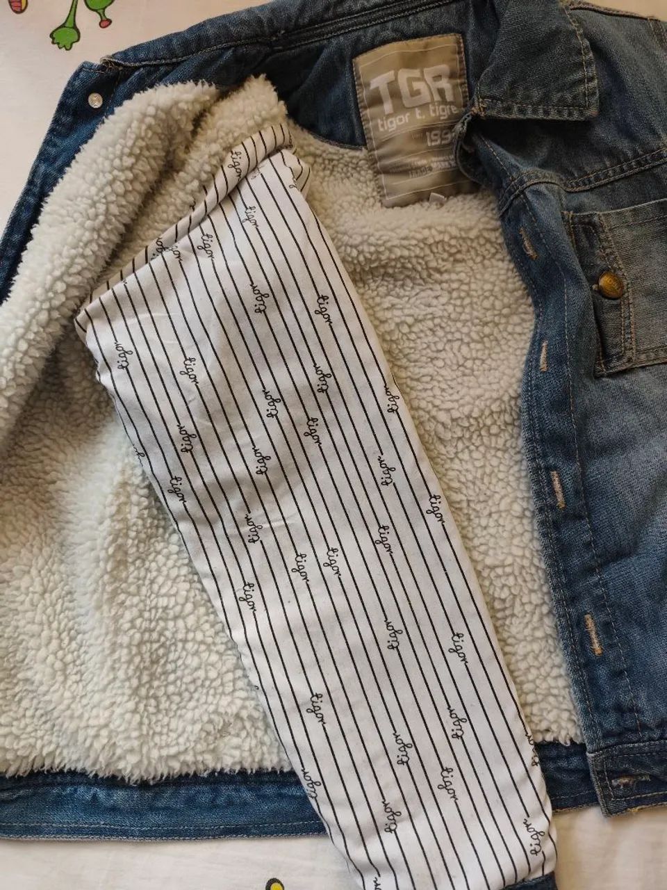 Jaqueta jeans  infantil  - Foto 4