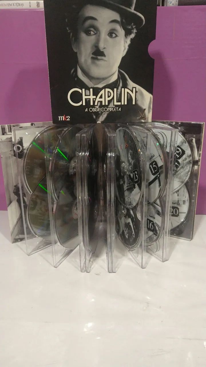 Dvds Chaplin Obra Completa original  - Foto 2