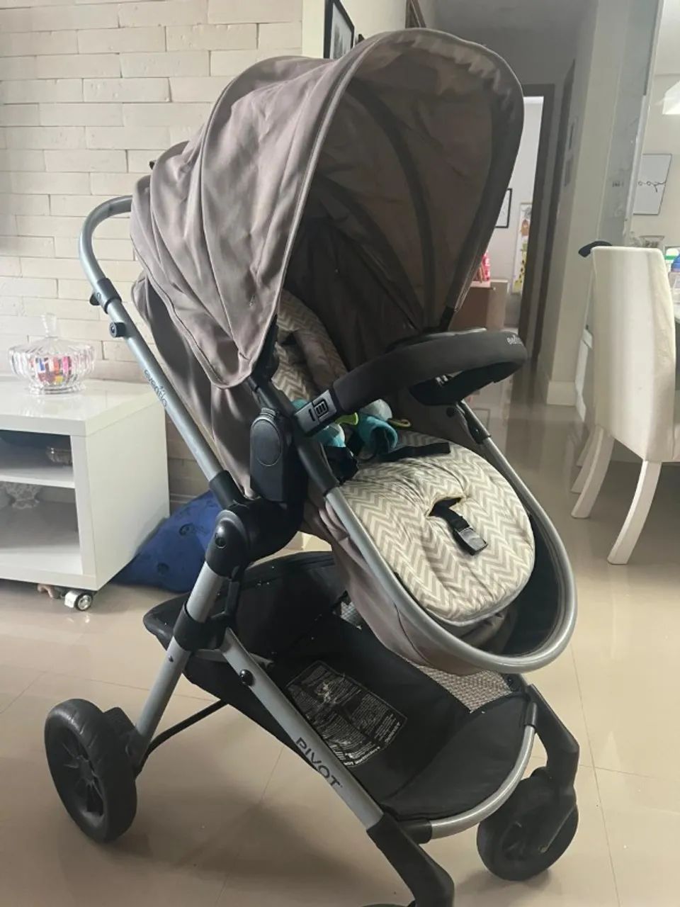 Carrinho de bebê 3 em 1 - Foto 4