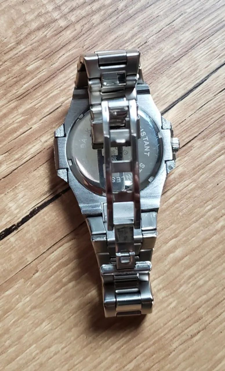 Relógio aço Inox azul Patek Philippe - Foto 4