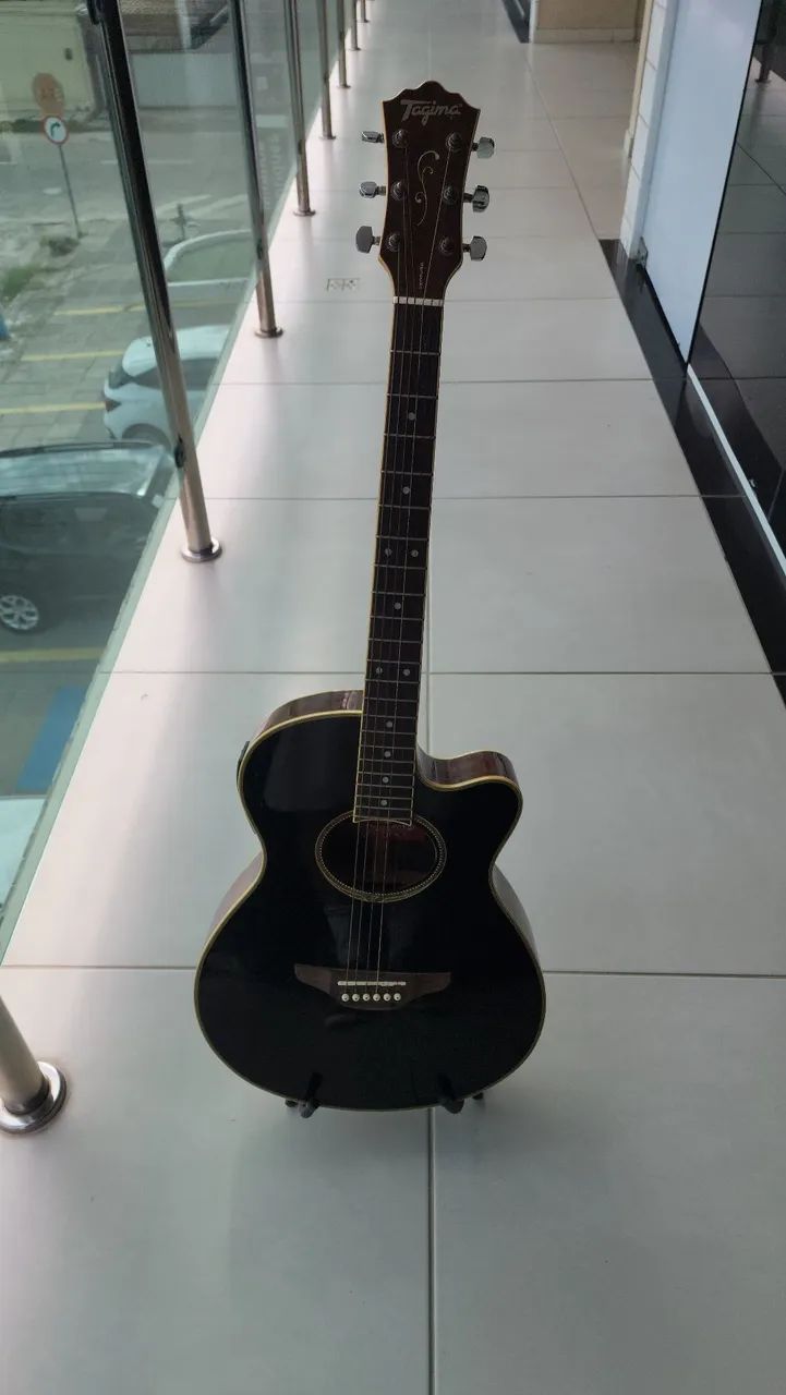 Violão elétrico tagima, ventura, aço - Foto 2