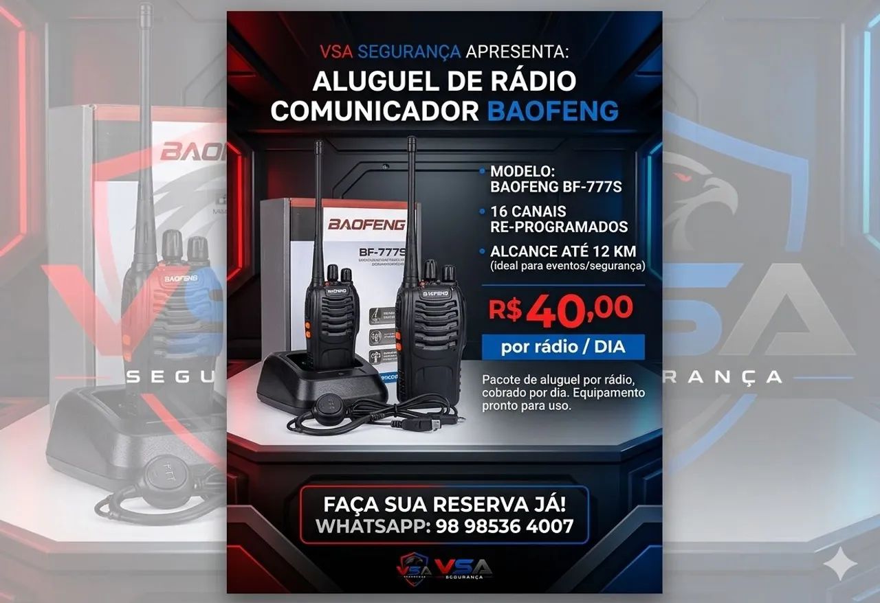 Rádio comunicador HT