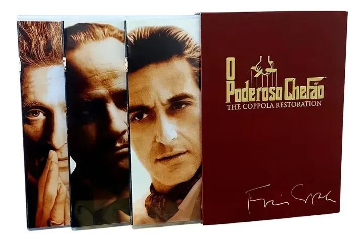 DVD da trilogia O Poderoso Chefão - The Coppola Restoration.  - Foto 4