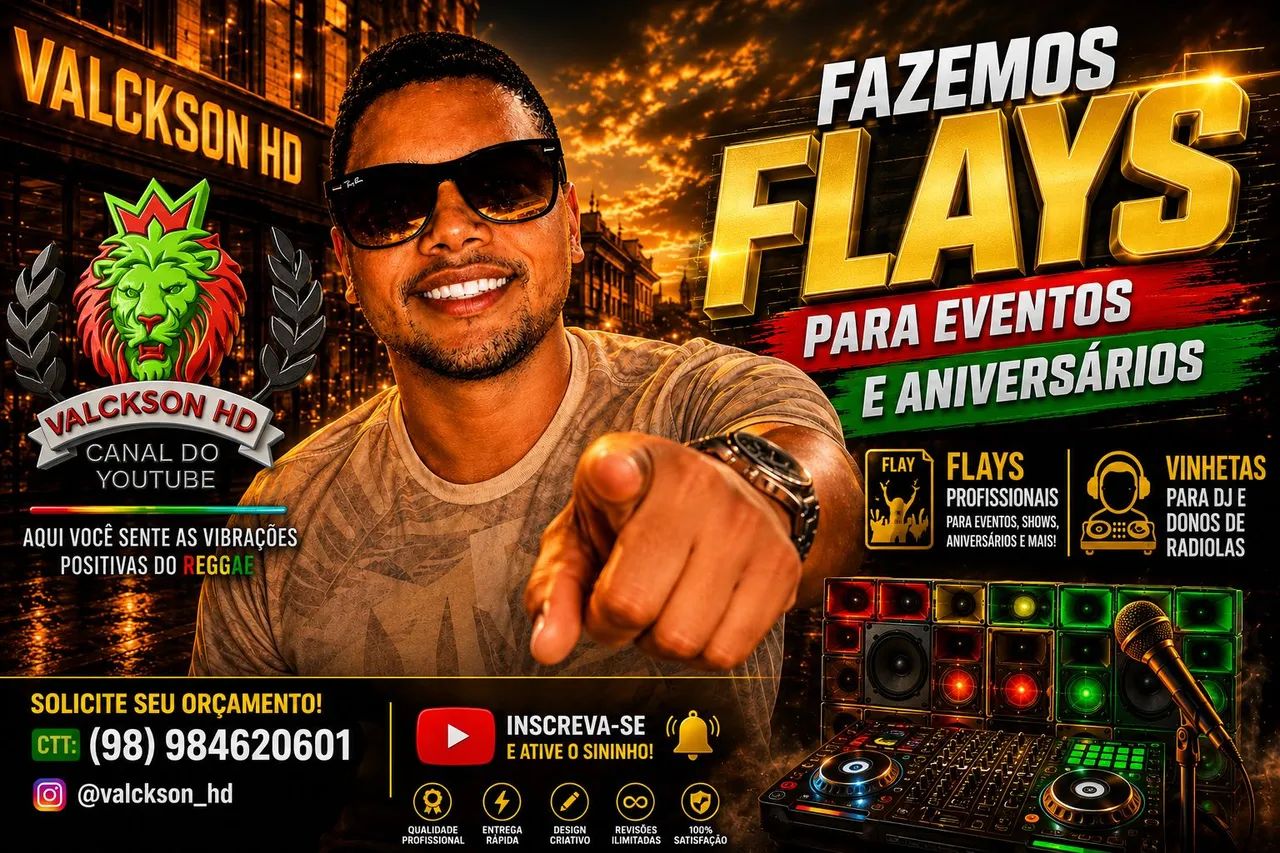 CRIAMOS FLYERS PROFISSIONAIS PARA EVENTOS! ?