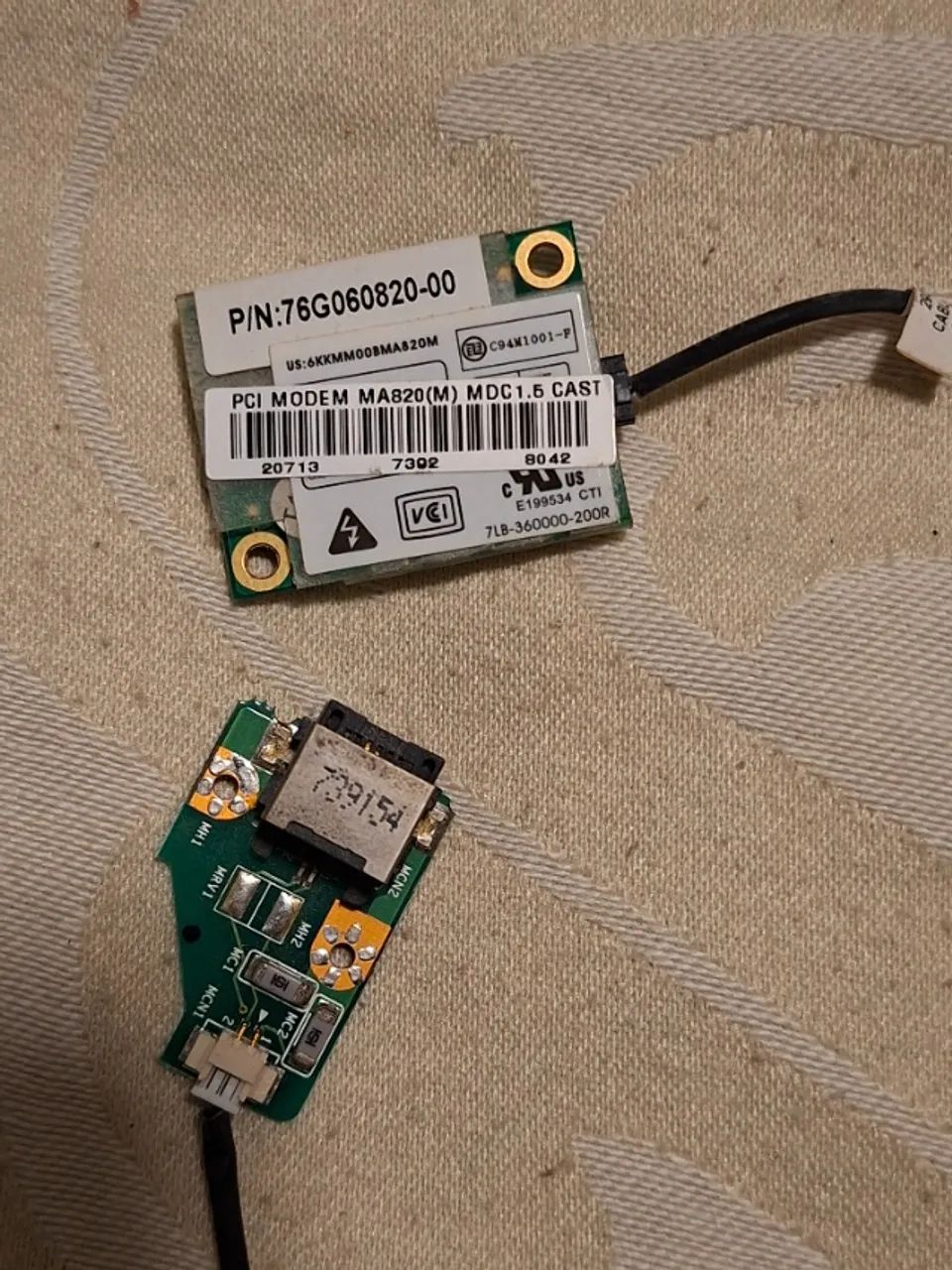 Placa De Modem Pci Castlenet Ma820 - Foto 3
