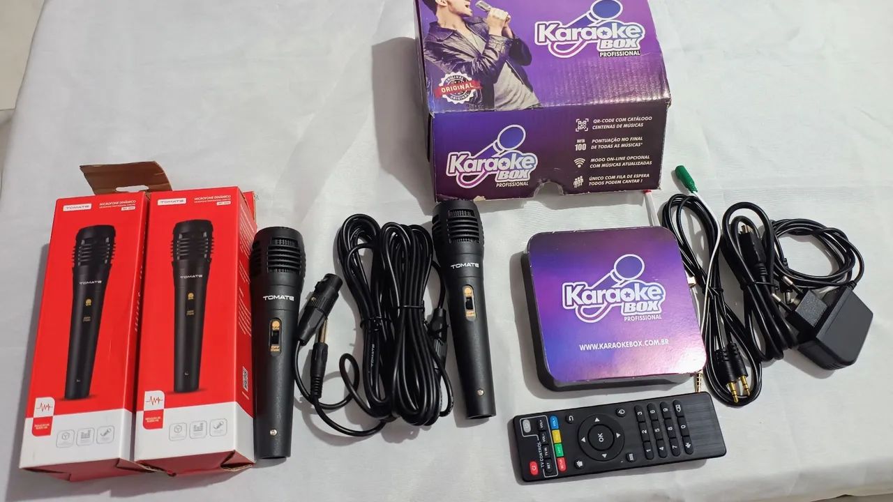 Karaokê box profissional 