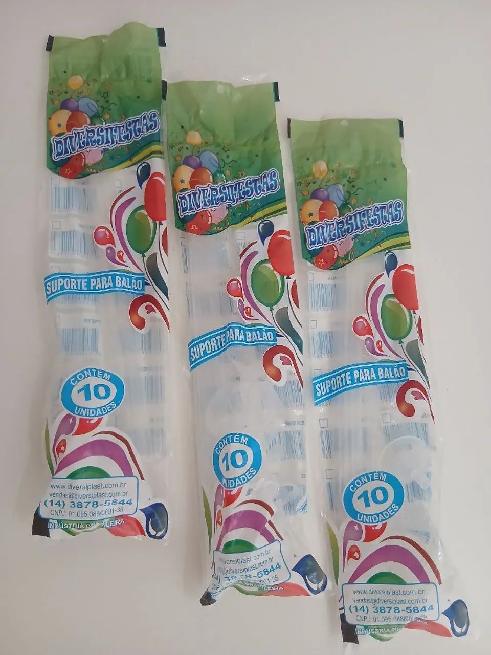 KIT 100 Varetas de Balão 33 cm