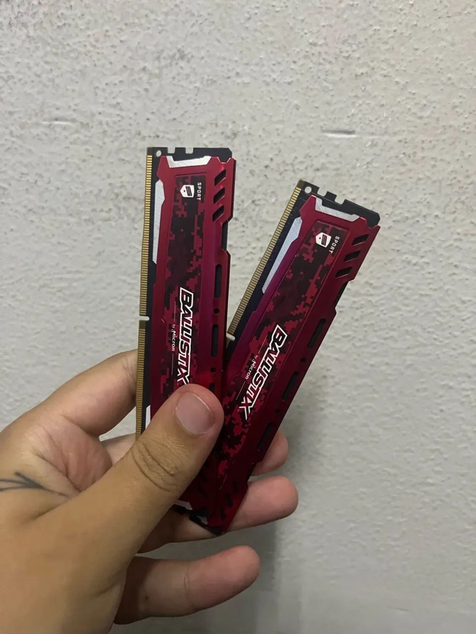 Memória RAM DDR4 2x4GB