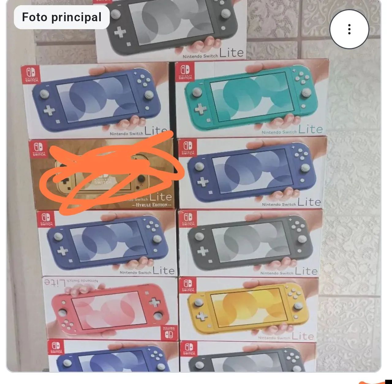 Nintendo Switch Lite - Diversas Cores - Novo SÓ VENDA - Consoles