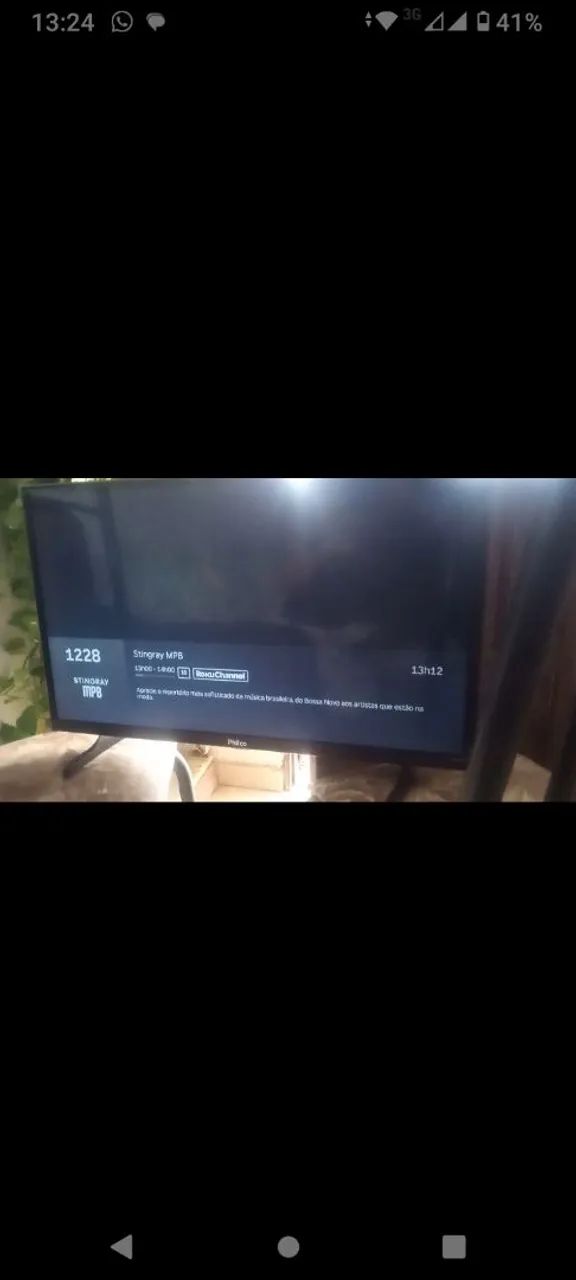 Tv 32 smarte com uma linha fina funcionando normal  - Foto 3