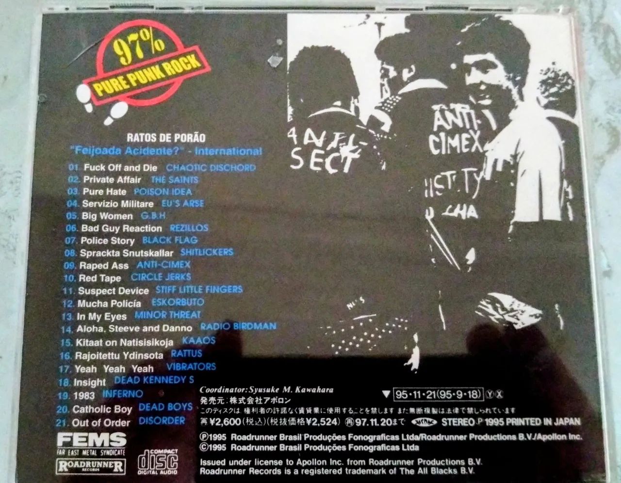 CD Ratos de Porão - Feijoada Acidente - Foto 2