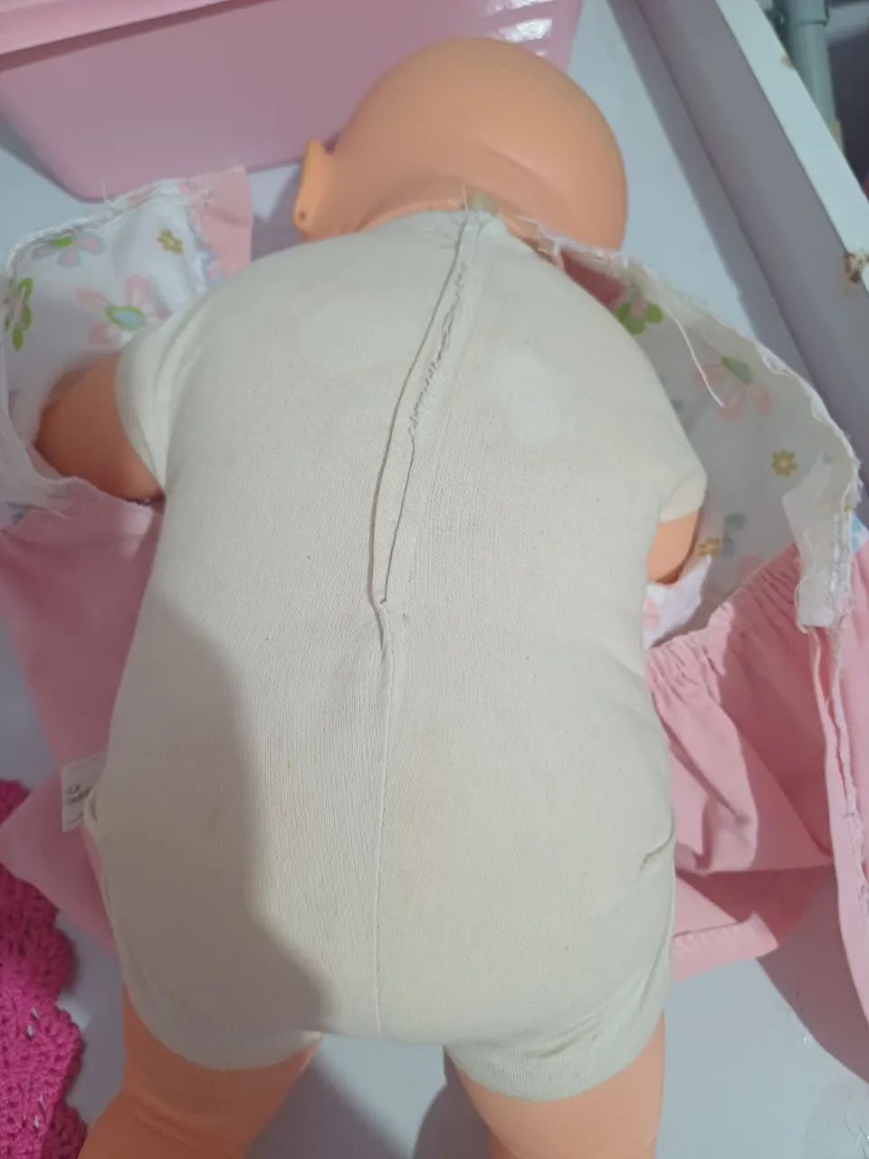 Boneca bebezinha da estrela antiga  - Foto 4