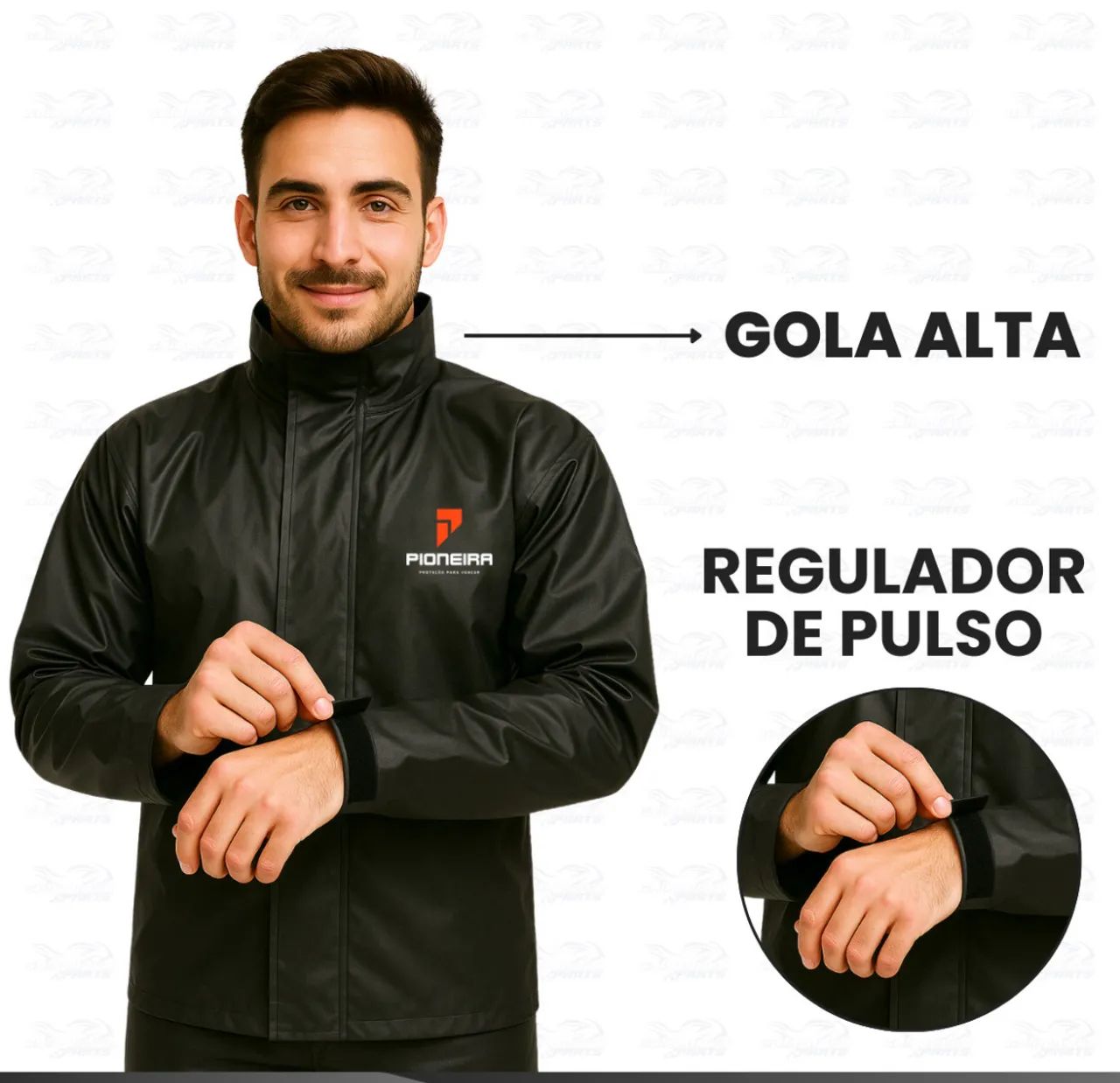 Capa de chuva moto - Foto 5
