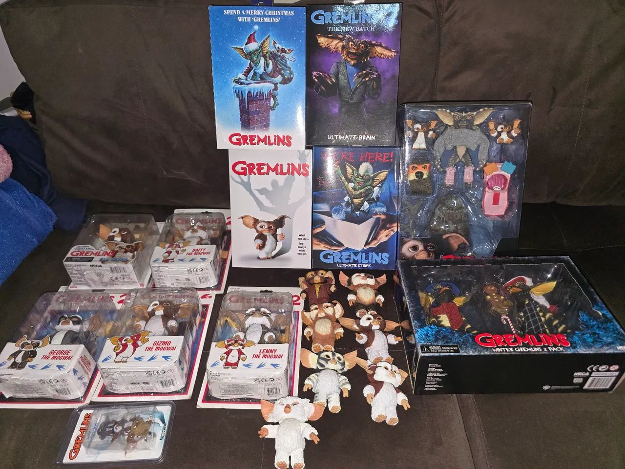 Mega Coleção Gremlins NECA - Gizmo, Stripe, Brain e Mogwais - Foto 4