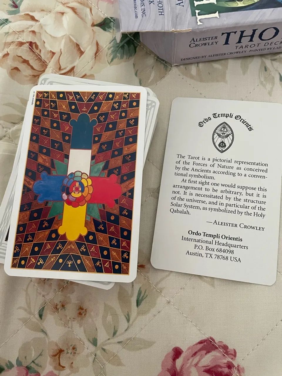 Tarot Thoth importado original  - Foto 3