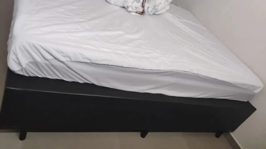 BOX PARA CAMA DE CASAL SIMPLES 1,38x1,88 - Foto 4