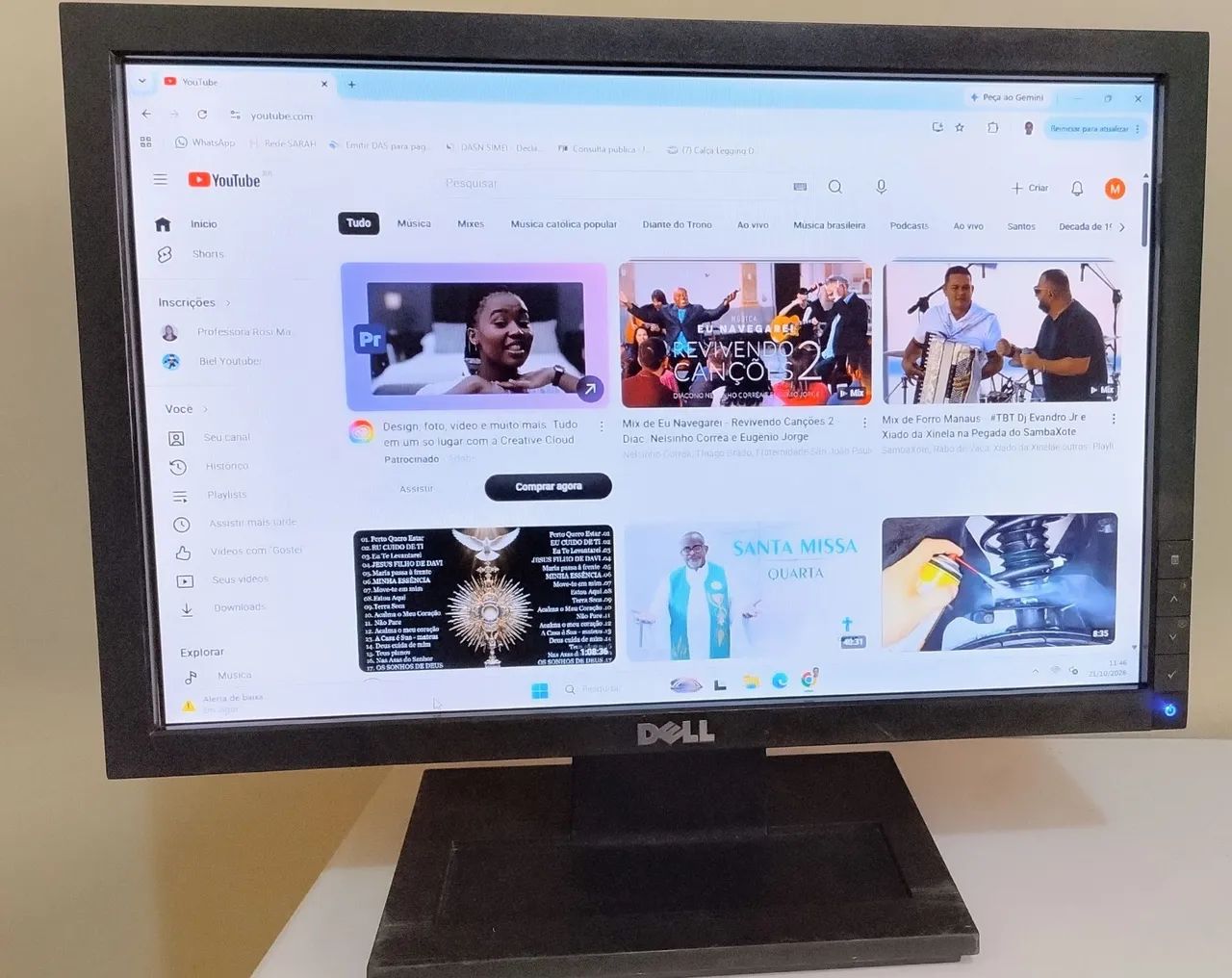 Monitor Dell 17 polegadas completo (NOVINHO) - Foto 4
