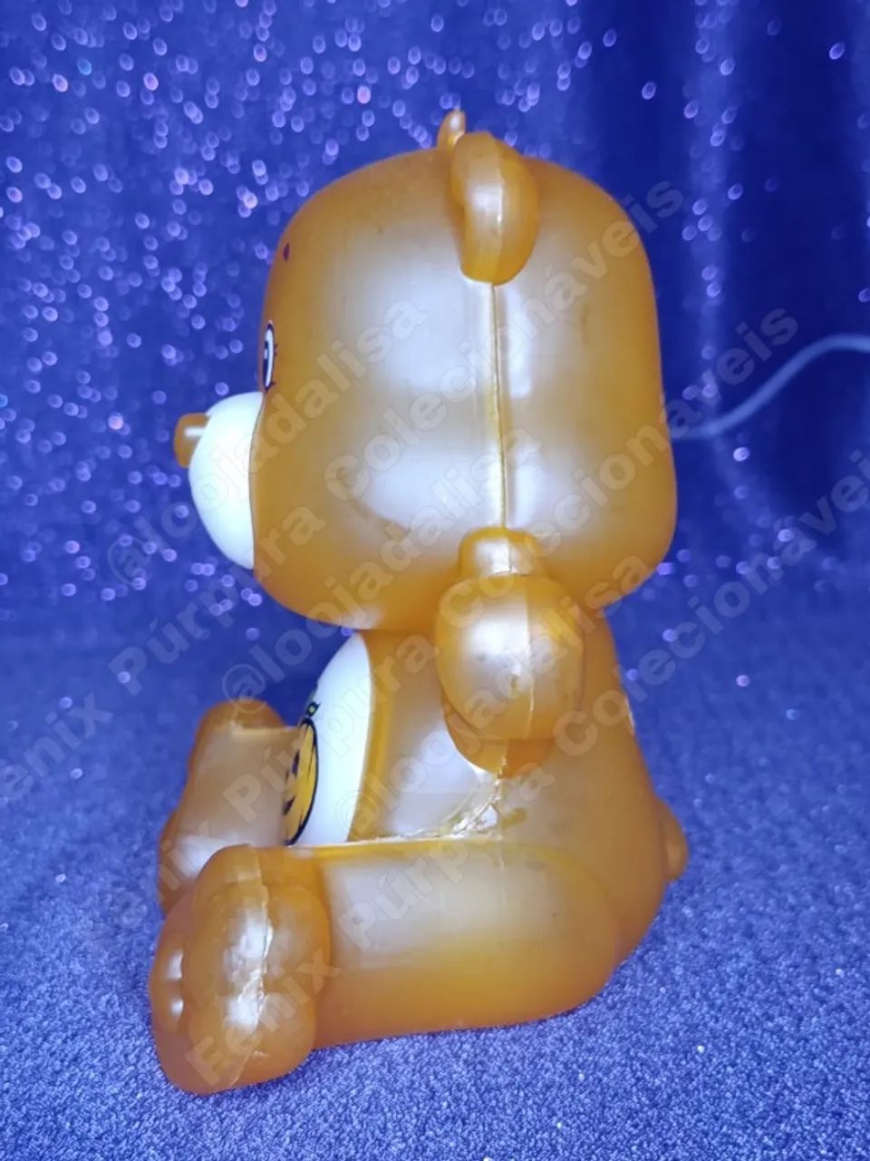 Luminária Ursinhos Carinhosos Giraffas Laranja Doces ou Gostosuras Original Lacrado - Foto 5