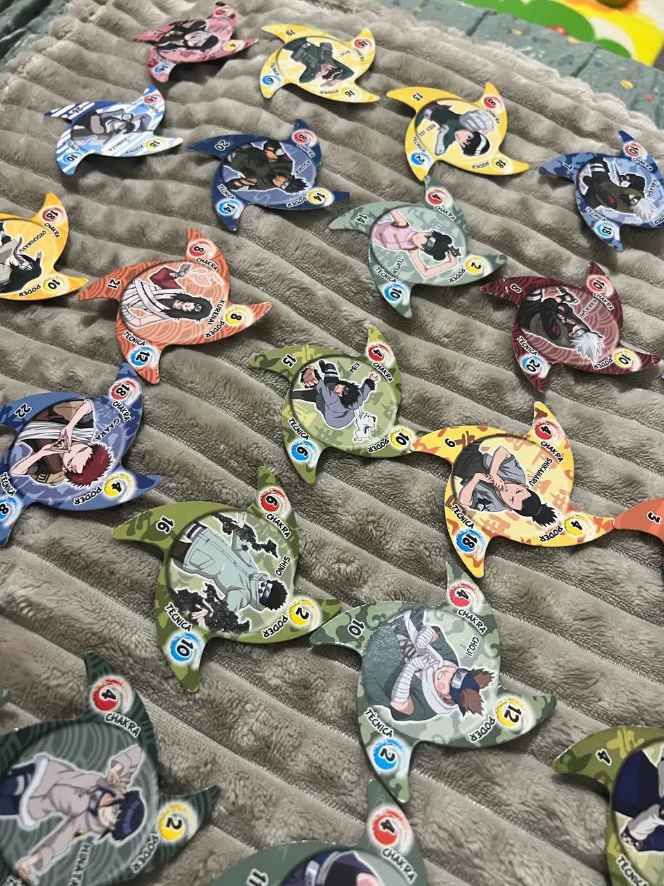 Naruto Shuriken Elma chips Coleção Completa l  - Foto 4