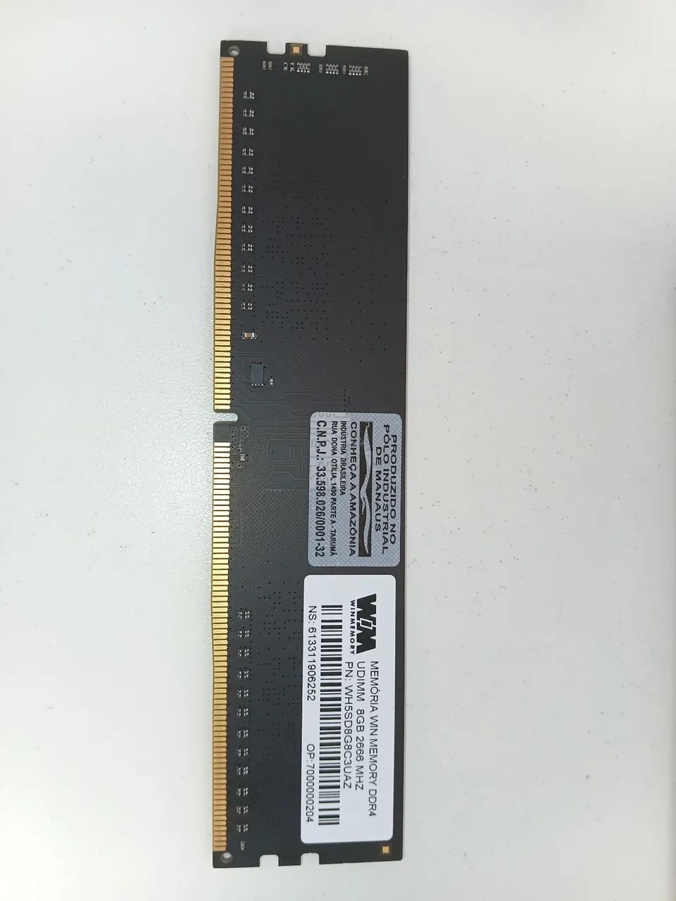 Memória RAM DDR 4 8GB