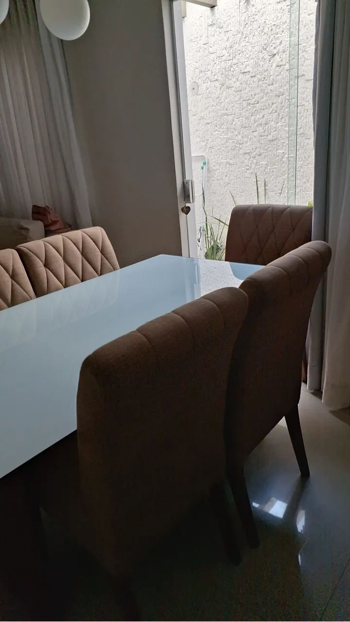 Mesa de jantar com 6 cadeiras - Foto 2