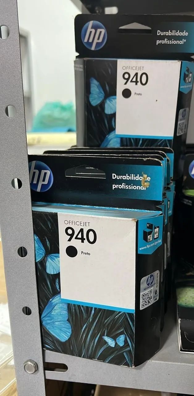LOTE DE CARTUCHOS HP 940 PRETO ORIGINAIS