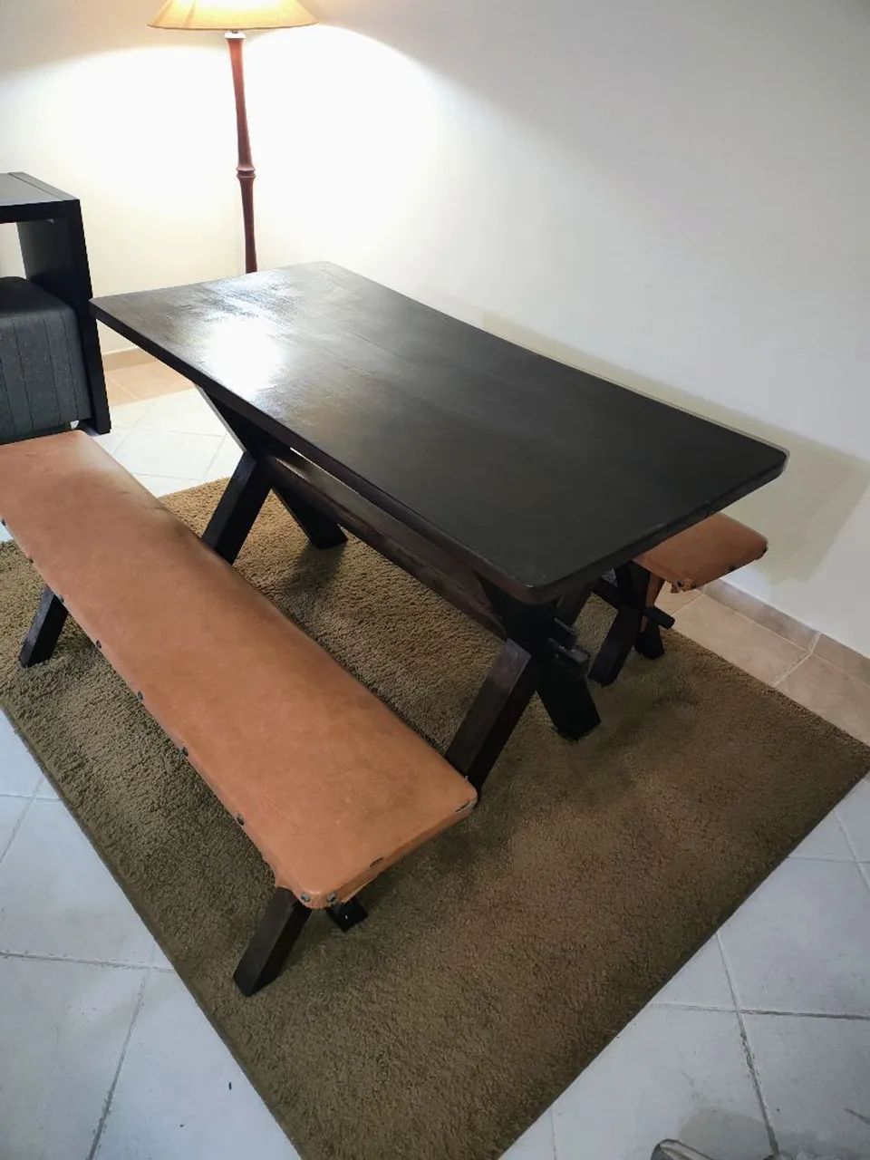 Mesa de madeira Maciça  - Foto 4