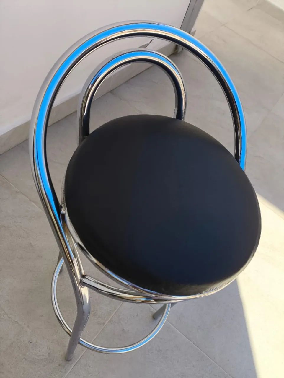 Banqueta de aço - perfeito estado - Foto 2