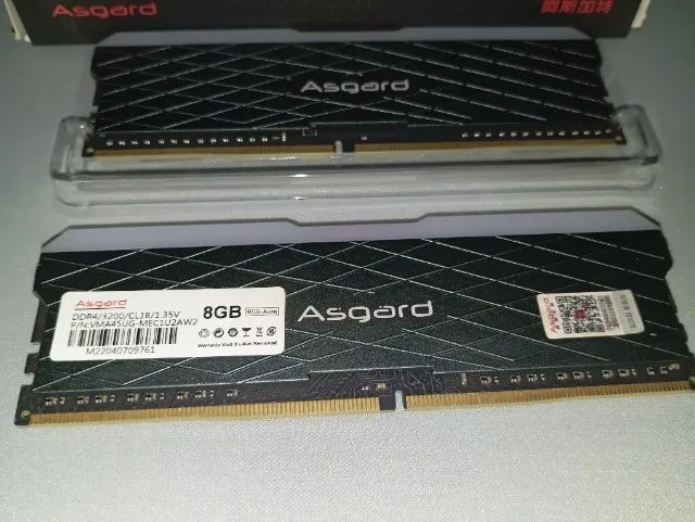 (USADA) 16GB MEMORIA RAM DDR4 ASGARD LOKI 2X8GB RGB 3200MHZ