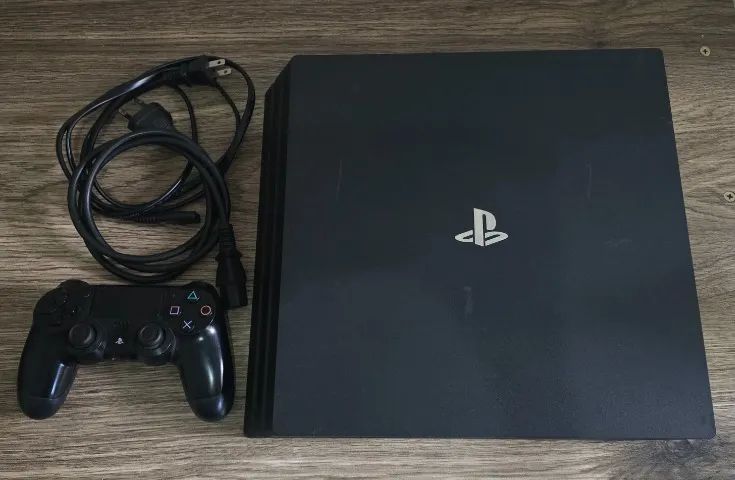 PS4 Pro Original + 1 controle DualShock 4 - Foto 2