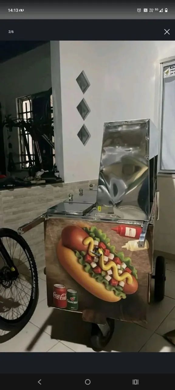 Carinho de Hot Dog - Foto 3