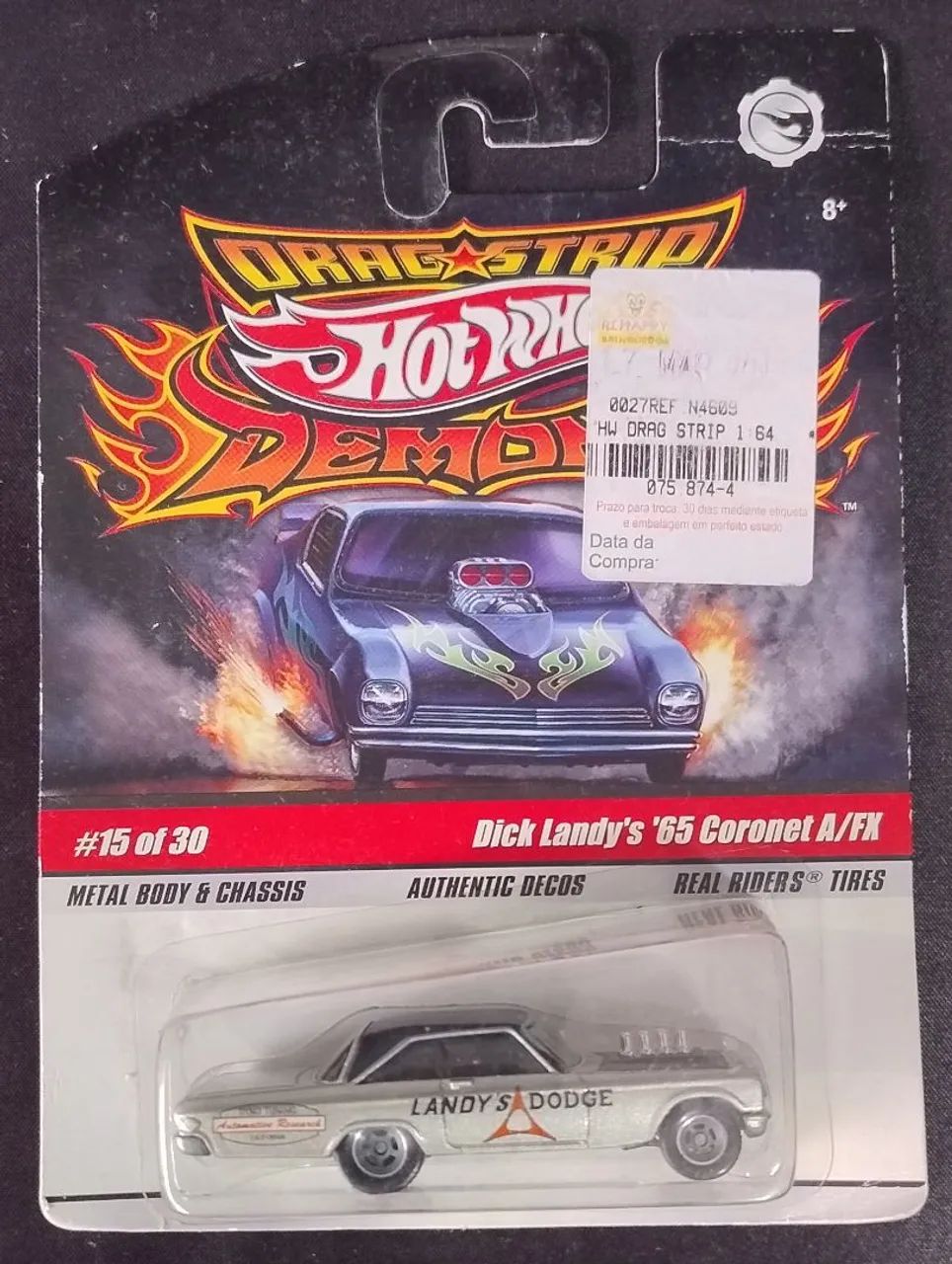 Conjunto Hotwheels DragStrip Demons - Foto 4