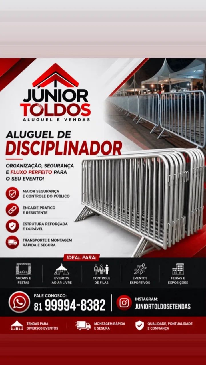 ALUGUEL E VENDA DE TOLDOS E TENDAS - JÚNIOR TOLDOS - Foto 3