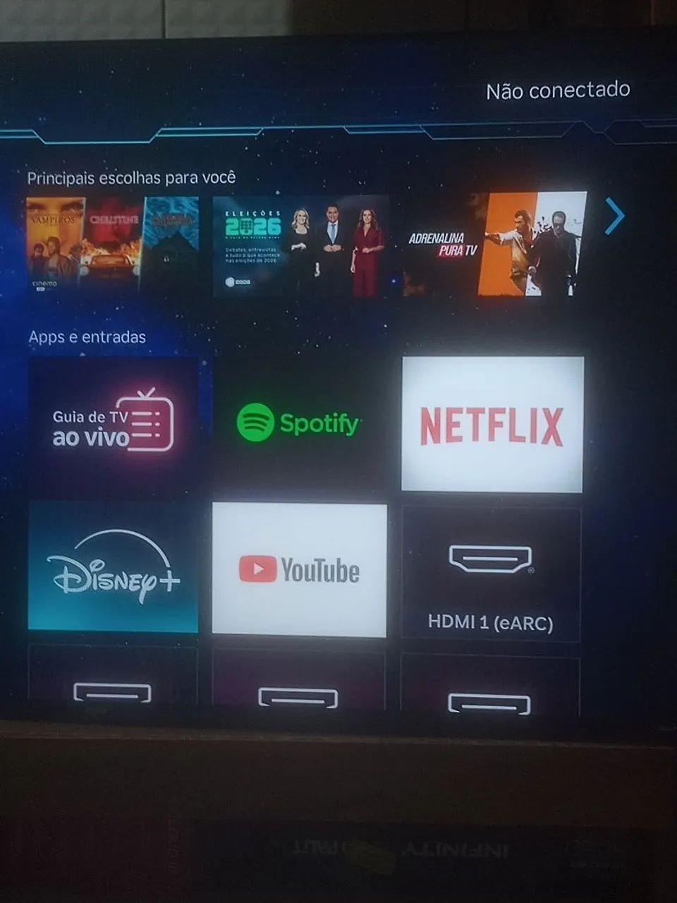 Tv Smart Philco Full HD 50 Polegadas Funcionando Perfeito  - Foto 2