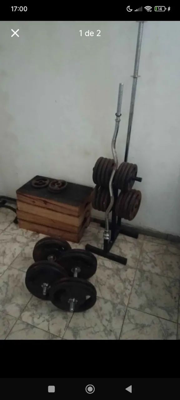 Equipamentos de academia