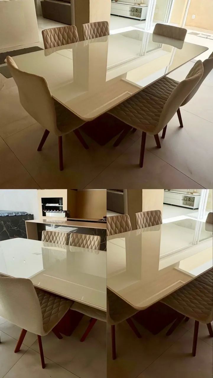 Mesa completa com cadeiras - Foto 3
