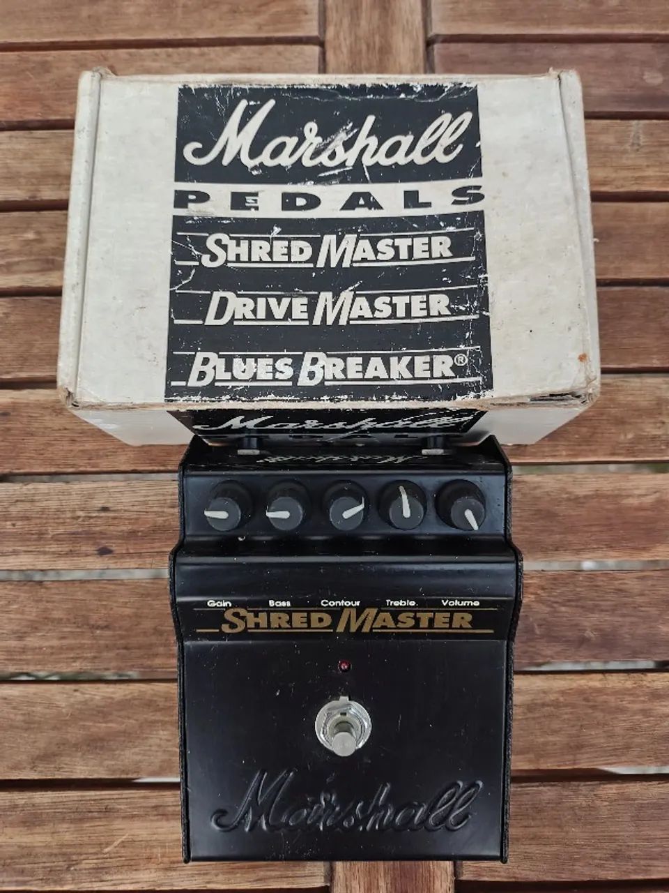 Pedal Marshall Vintage Shredmaster Effect - Instrumentos musicais