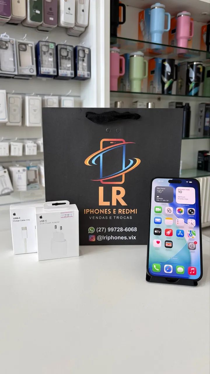 iPhone 16 Plus 128GB preto 